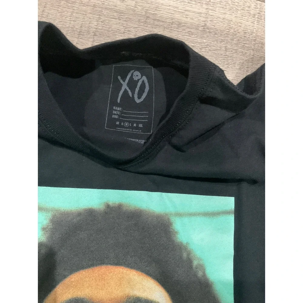 The Weeknd XO‎ After Hours Graphic T-Shirt Black Mens Size Medium Abel Tesfaye